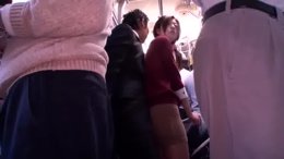 Asian Milf Gets Groped On The Public Bus