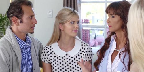 Adorable Megan Holly And Syren De Mer In Forbidden Threesome