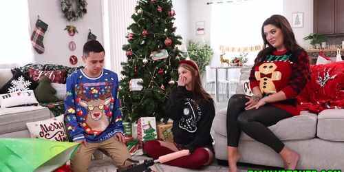 All Out Balls To The Wall Fuck Fest With Stepmom And Stepsister