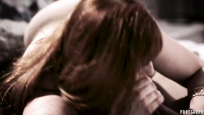 Ginger Lady Swallows A Cock To Moisten It Before Riding It