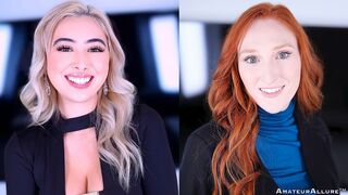 [AmateurAllure] Amateur Allure Welcomes Chloe Surreal And Amber Adams To Suck Cock And Swallow Cum (2023)